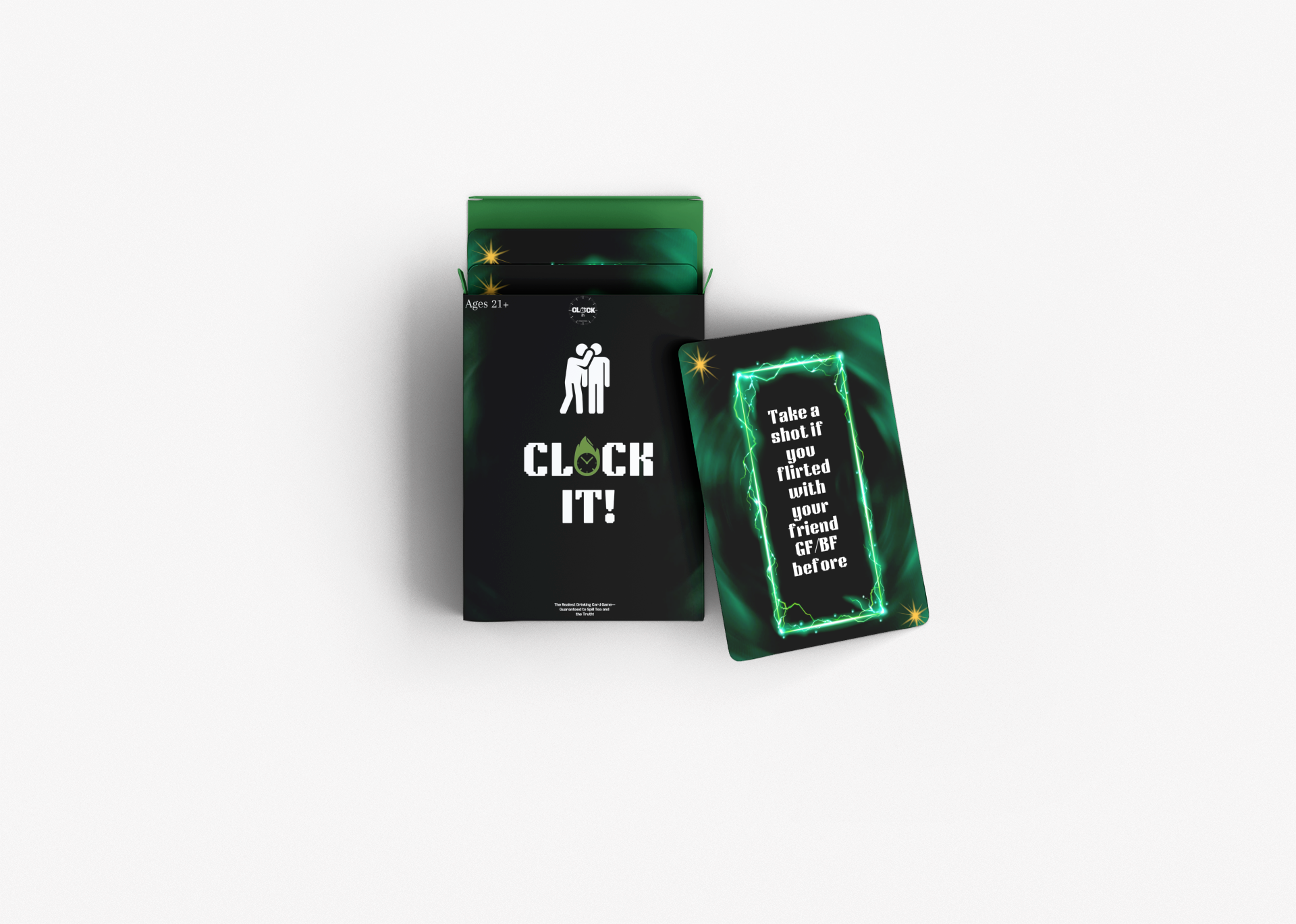 CLOCK IT! Drinking Card Game- Main Edition